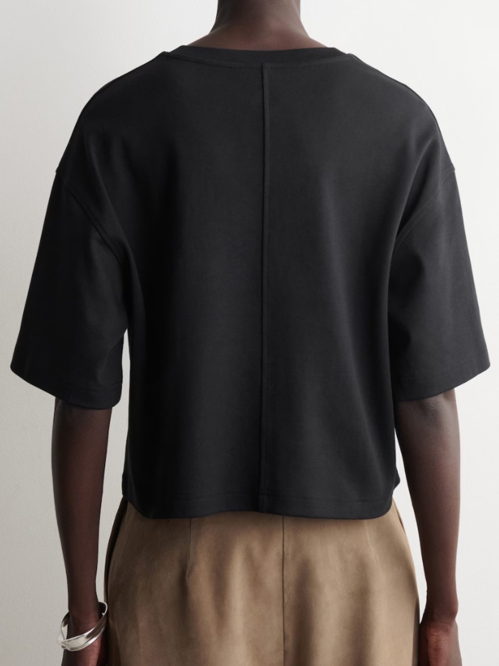 COS Oversized Boxy Cotton T-Shirt - Picture 2 of 7